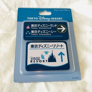 New Tokyo Disneyland Disney Sea Set of two magnets